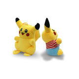 PlushyOnline's Combo of Thunder Pikachu and Detective Pikachu  Soft Toy for Kids 1+ Yrs - 30 cm , 30 cm