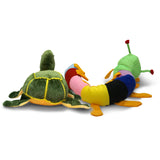 PlushyOnline's Combo of Caterpillar and Baby Turtle  Soft Toy for Kids 1+ Yrs - 65cm, 35cm