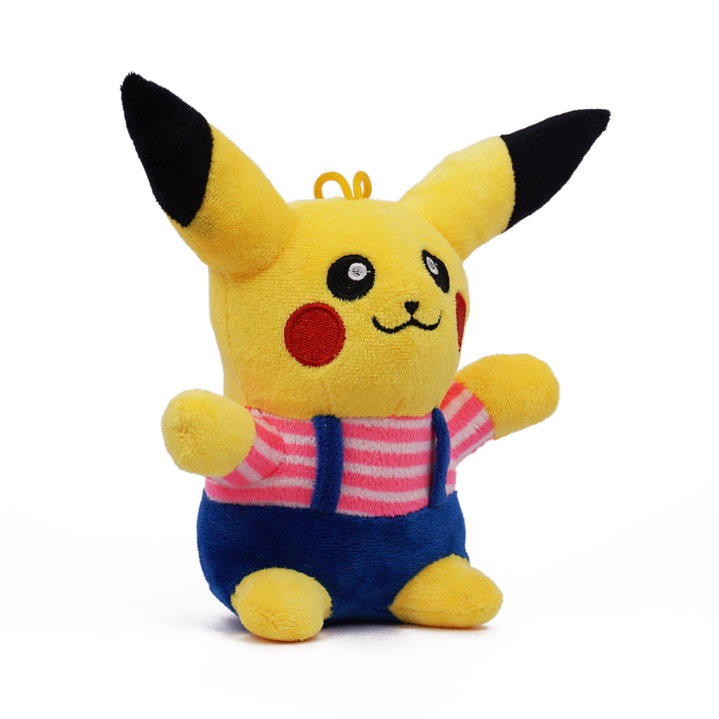 PlushyOnline's Detective Pikachu Yellow Soft Toy for Kids 1+ Yrs - 30 cm