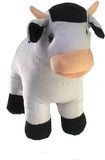 PlushyOnline's Cow White Soft Toy for Kids 1+ Yrs - 25 cm