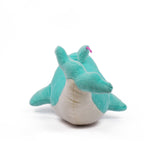 PlushyOnline's Dolphin Green & White Soft Toy for Kids 1+ Yrs - 30 cm